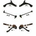 Top Quality Front Suspension Control Arm & Ball Joint Tie Rod End Link Kit 8Pc For Hyundai Sonata K72-100683